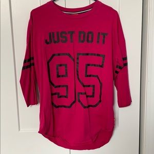 Nike 3/4 sleeve shirt (L)